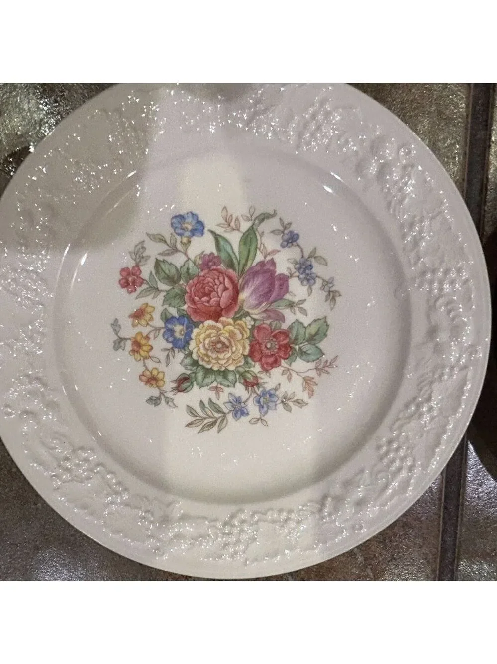 Homer Laughlin Eggshell Theme Dessert Plates Set of 4 M40N5 6